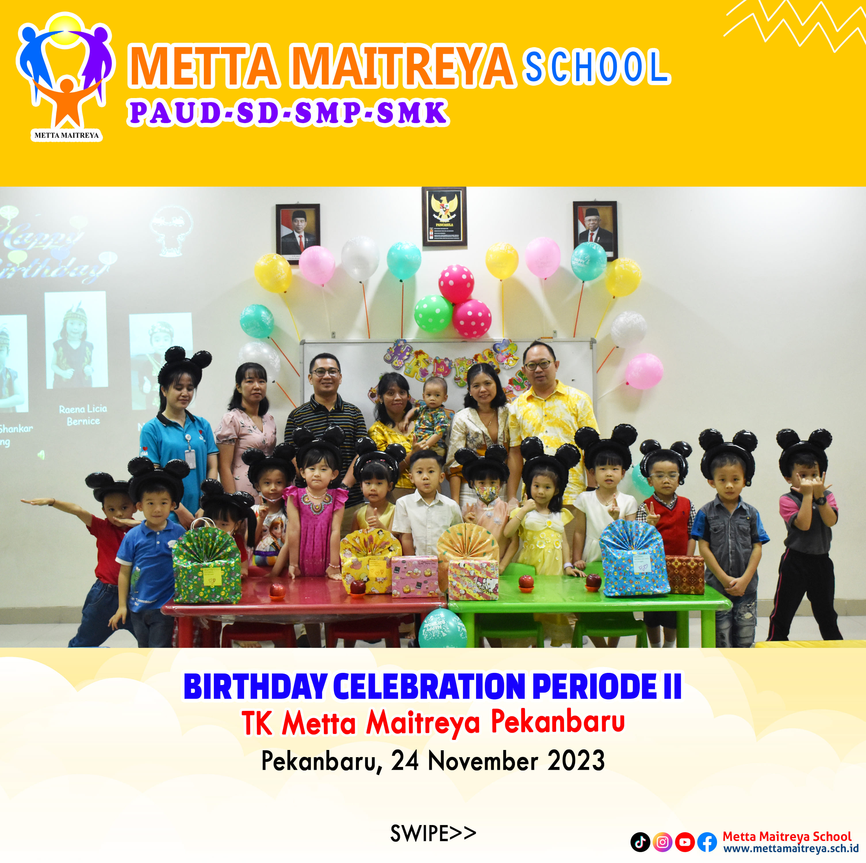 Birthday Celebration Periode II 2023 | TK METTA MAITREYA